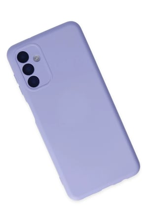 Uray store Samsung Galaxy A04S Kılıf Nano içi Kadife Silikon - Lila