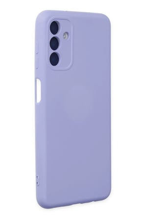 Uray store Samsung Galaxy A04S Kılıf Nano içi Kadife Silikon - Lila