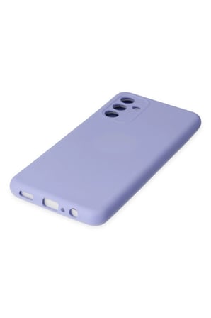 Uray store Samsung Galaxy A04S Kılıf Nano içi Kadife Silikon - Lila