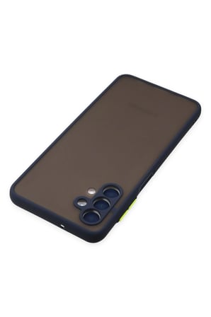 Uray store Samsung Galaxy A04S Kılıf Montreal Silikon Kapak - Lacivert