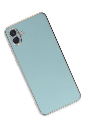 Uray store Samsung Galaxy A04 Kılıf Volet Silikon - Açık Yeşil