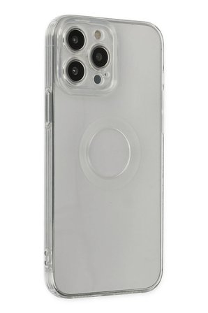 Uray store Apple iPhone 13 Pro Max Kılıf Santa Lens Silikon - Şeffaf