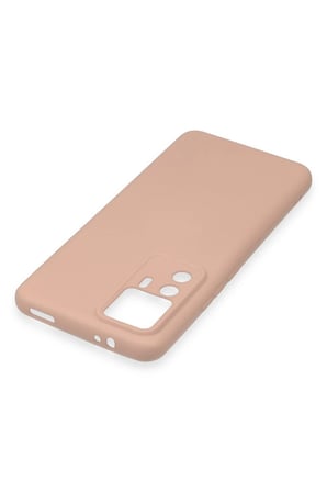 Uray store Xiaomi Mi 12T Pro Kılıf Nano içi Kadife Silikon - Pudra