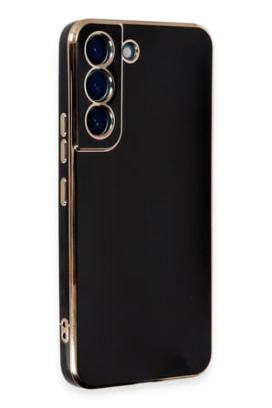 Uray store Samsung Galaxy S21 Kılıf Volet Silikon - Siyah