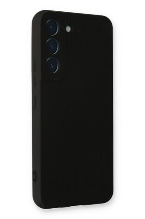 Uray store Samsung Galaxy S23 Kılıf Nano içi Kadife Silikon - Siyah