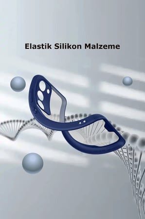 Uray store Samsung Galaxy S23 Plus Kılıf Platin Silikon - Lila