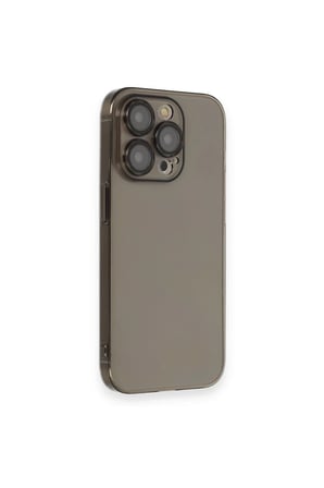 Uray store Apple iPhone 13 Pro Max Kılıf Armada Lensli Kapak - Siyah