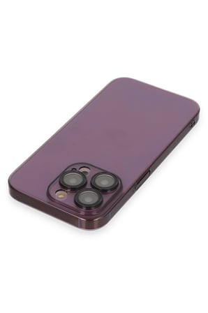 Uray store Apple iPhone 13 Pro Max Kılıf Armada Lensli Kapak - Derin Mor