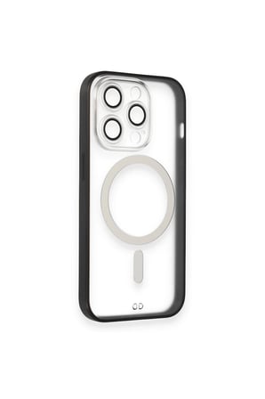 Uray store Apple iPhone 14 Pro Kılıf Grand Magneticsafe Kapak - Siyah