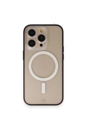 Uray store Apple iPhone 14 Pro Kılıf Grand Magneticsafe Kapak - Siyah