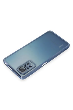 Uray store Xiaomi Redmi Note 11 Pro Kılıf Razer Lensli Silikon - Açık Mavi