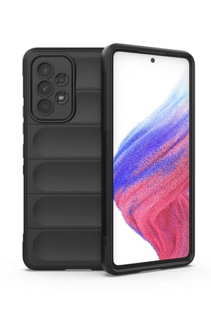 Uray store Samsung Galaxy A53 5G Kılıf Optimum Silikon - Siyah