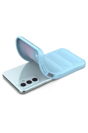 Uray store Samsung Galaxy M23 Kılıf Optimum Silikon - Sky Blue