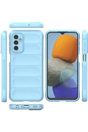 Uray store Samsung Galaxy M23 Kılıf Optimum Silikon - Sky Blue