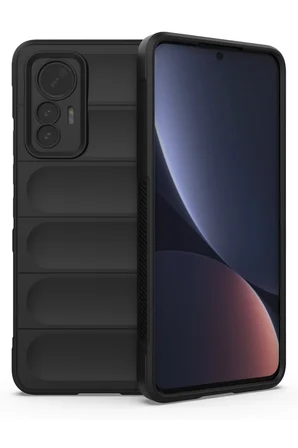 Uray store Xiaomi Mi 12 Lite Kılıf Optimum Silikon - Siyah