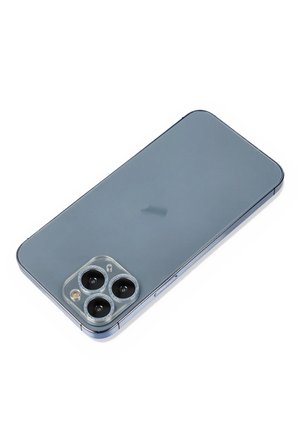 Uray store Apple iPhone 11 Pro Max Shine Kamera Lens Koruma Cam - Sierra Blue