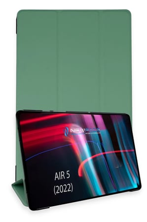 Uray store Apple iPad Air 5 (2022) Kılıf Tablet Smart Kılıf - Koyu Yeşil