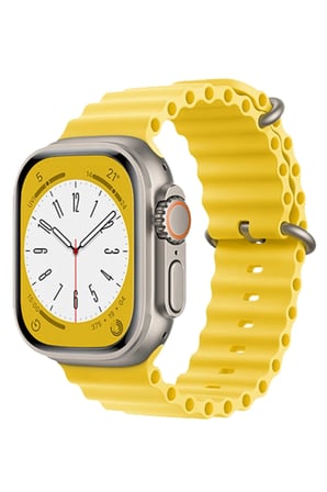 Uray store Apple Watch 38mm Ocean Kordon - Sarı