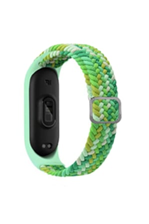 Uray store Xiaomi Mi Band 7 Star Kordon - Turkuaz-Yeşil