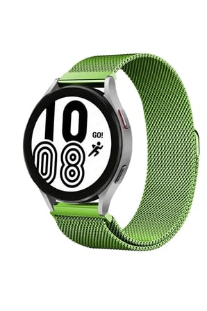 Uray store Watch 22mm Metal Mıknatıslı Kordon - Yeşil