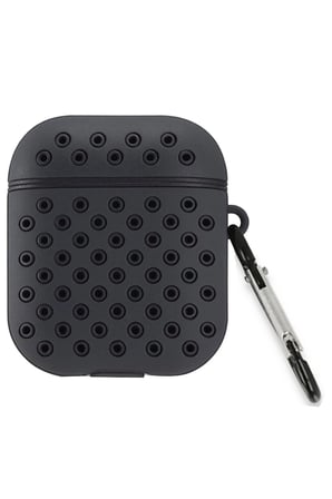 Uray store Apple Airpods 3 (3.nesil) Spor Delikli Kılıf - Siyah-Siyah