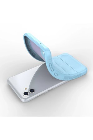 Uray store Samsung Galaxy A04E Kılıf Optimum Silikon - Sky Blue