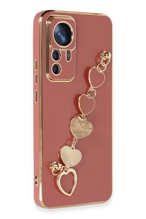 Uray store Xiaomi Mi 12T Pro Kılıf Esila Silikon - Kırmızı