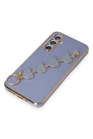 Uray store Samsung Galaxy A54 5G Kılıf Esila Silikon - Gri