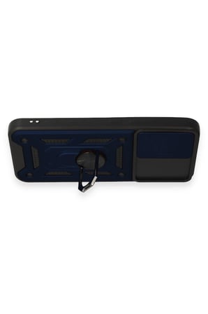 Uray store Samsung Galaxy A54 5G Kılıf Pars Lens Yüzüklü Silikon - Lacivert
