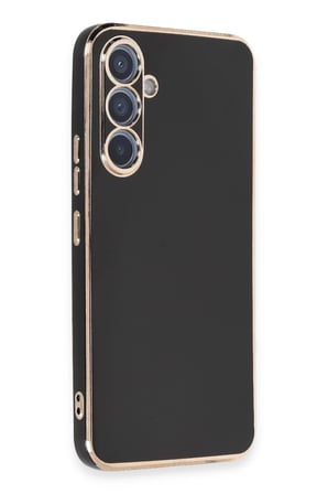 Uray store Samsung Galaxy A54 5G Kılıf Volet Silikon - Siyah
