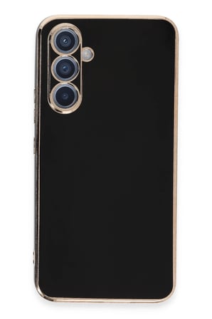 Uray store Samsung Galaxy A54 5G Kılıf Volet Silikon - Siyah