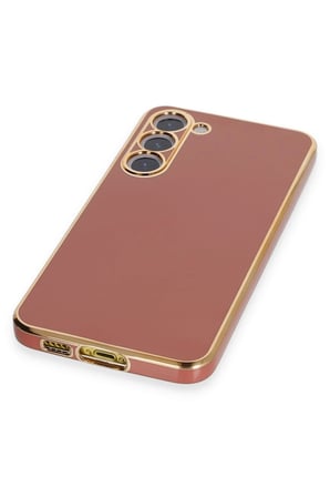 Uray store Samsung Galaxy S23 Plus Kılıf Volet Silikon - Kırmızı
