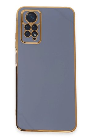 Uray store Xiaomi Redmi Note 12 Pro 4G Kılıf Volet Silikon - Mavi