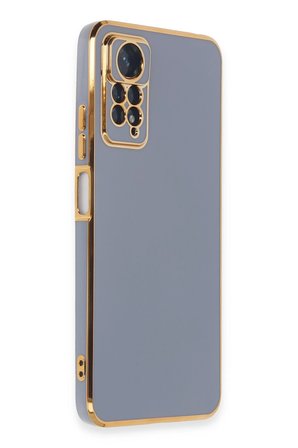 Uray store Xiaomi Redmi Note 12 Pro 4G Kılıf Volet Silikon - Mavi