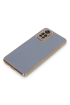 Uray store Xiaomi Redmi Note 12 Pro 4G Kılıf Volet Silikon - Mavi