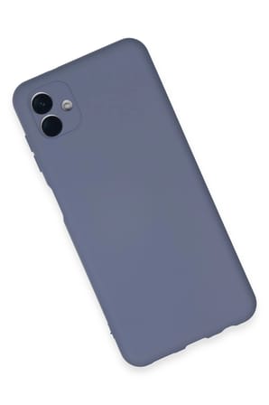 Uray store Samsung Galaxy A04E Kılıf Nano içi Kadife Silikon - Gri