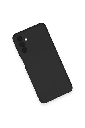Uray store Samsung Galaxy A14 4G Kılıf Nano içi Kadife Silikon - Siyah