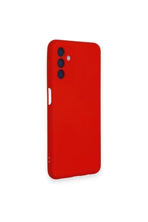 Uray store Samsung Galaxy A14 4G Kılıf Nano içi Kadife Silikon - Kırmızı