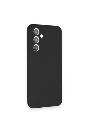 Uray store Samsung Galaxy A34 5G Kılıf Nano içi Kadife Silikon - Siyah