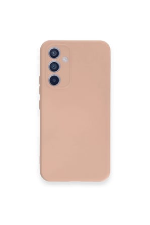 Uray store Samsung Galaxy A54 5G Kılıf Nano içi Kadife Silikon - Pudra
