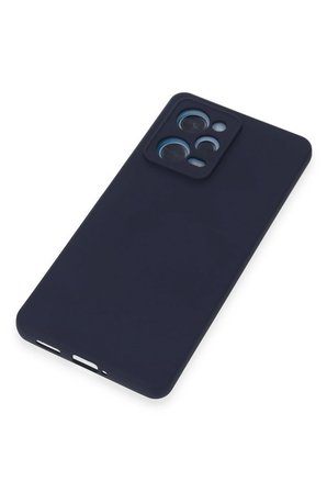 Uray store Xiaomi Redmi Note 12 Pro 5G Kılıf Nano içi Kadife Silikon - Lacivert
