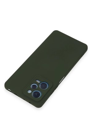 Uray store Xiaomi Redmi Note 12 Pro 5G Kılıf Nano içi Kadife Silikon - Koyu Yeşil