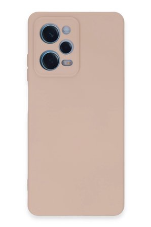 Uray store Xiaomi Redmi Note 12 Pro 5G Kılıf Nano içi Kadife Silikon - Pudra