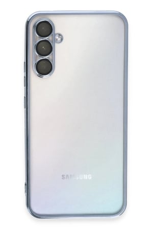 Uray store Samsung Galaxy A34 5G Kılıf Razer Lensli Silikon - Açık Mavi