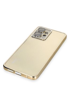 Uray store Xiaomi Redmi Note 12 4G Kılıf Razer Lensli Silikon - Gold