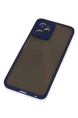 Uray store Realme C35 Kılıf Montreal Silikon Kapak - Lacivert