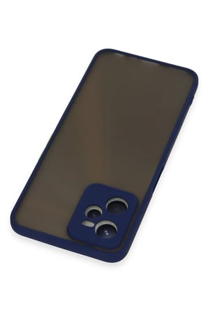 Uray store Realme C35 Kılıf Montreal Silikon Kapak - Lacivert