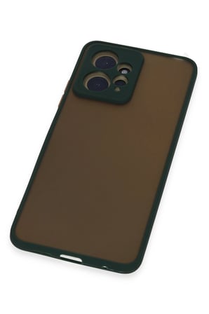 Uray store Xiaomi Redmi Note 12 4G Kılıf Montreal Silikon Kapak - Yeşil