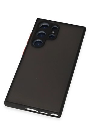 Uray store Samsung Galaxy S23 Ultra Kılıf Montreal Silikon Kapak - Siyah