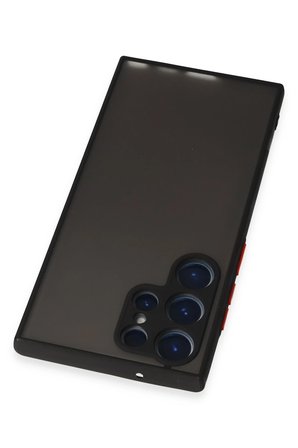 Uray store Samsung Galaxy S23 Ultra Kılıf Montreal Silikon Kapak - Siyah